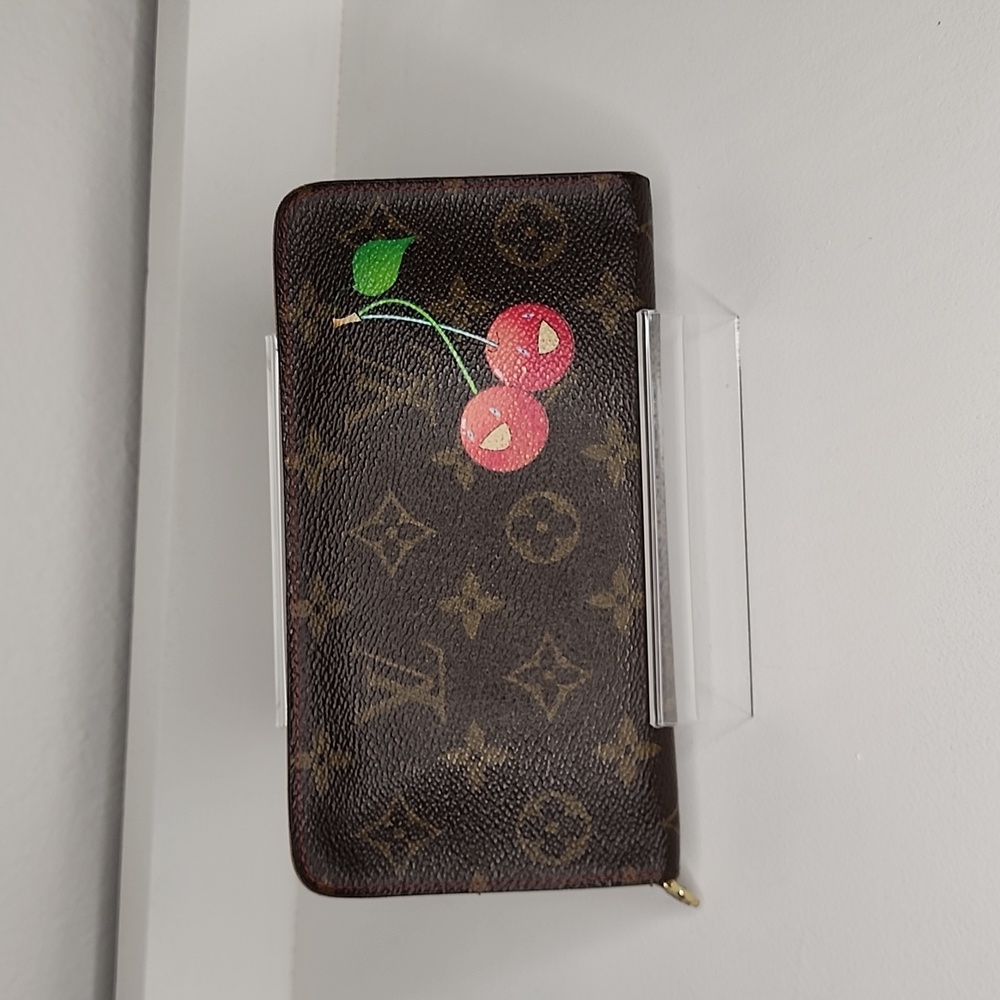 Louis Vuitton Cherry Porte Monet zip
